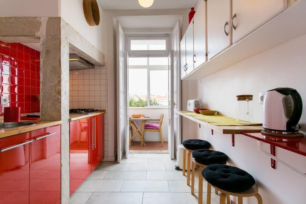 Principe Real Cool And Artistic 3 Bedrooms Flat! Lisboa Eksteriør billede